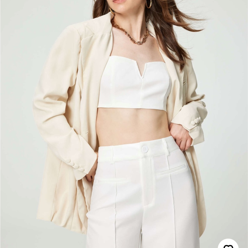 White Co-ord Pants set from Cider